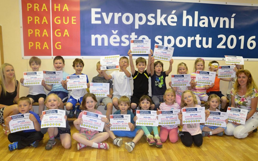 Předškoláci v pohybu – Mateřská škola Voráčovská